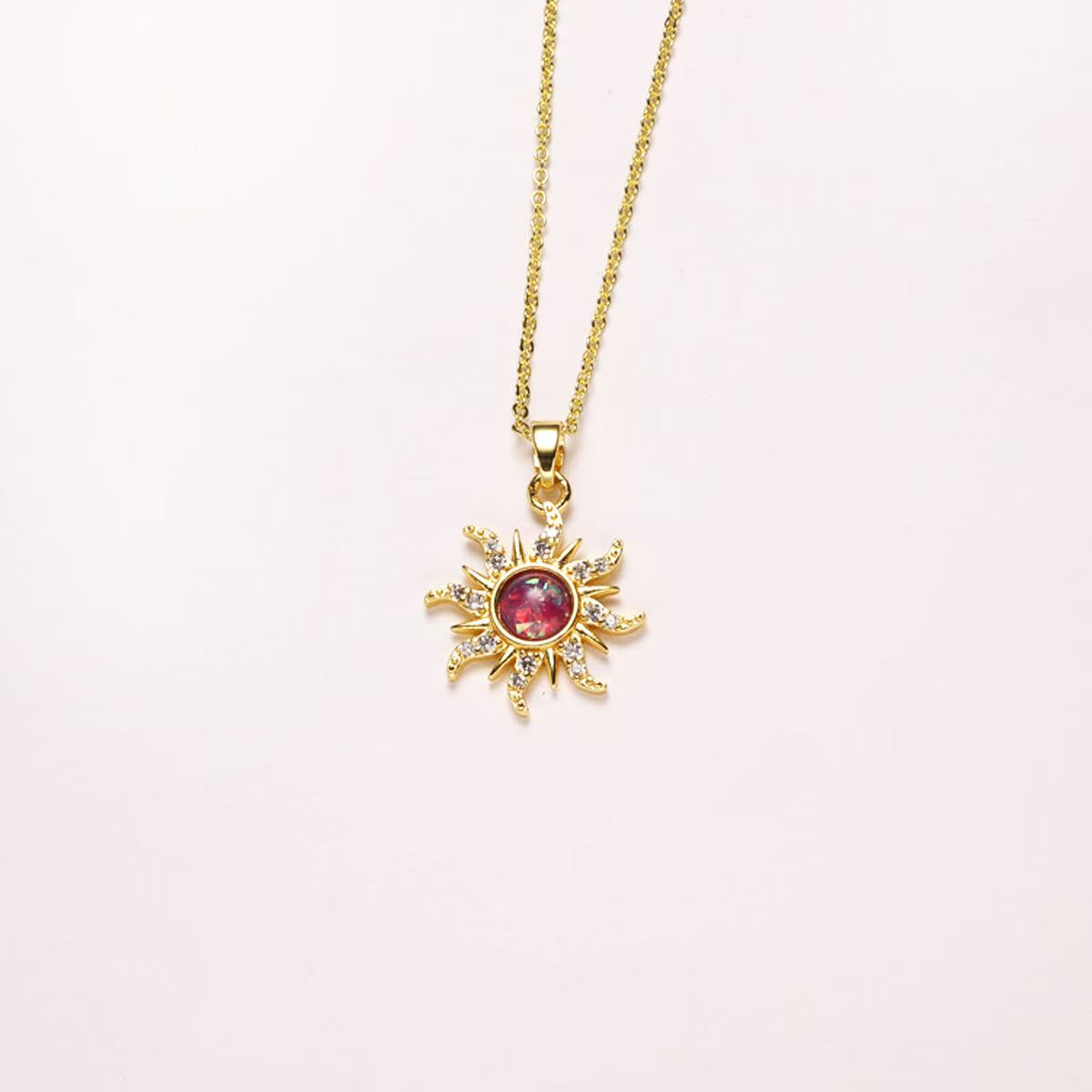 Sun flower-【necklace】