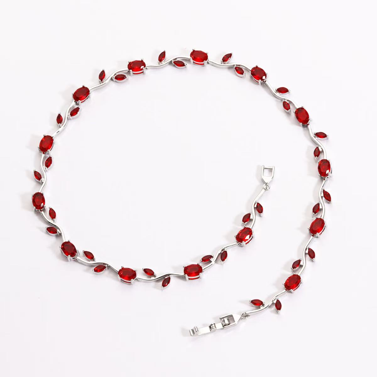 Dainty Rose Flower & Tulips -【Bracelet/Ring/Earrings/Necklace/Set】