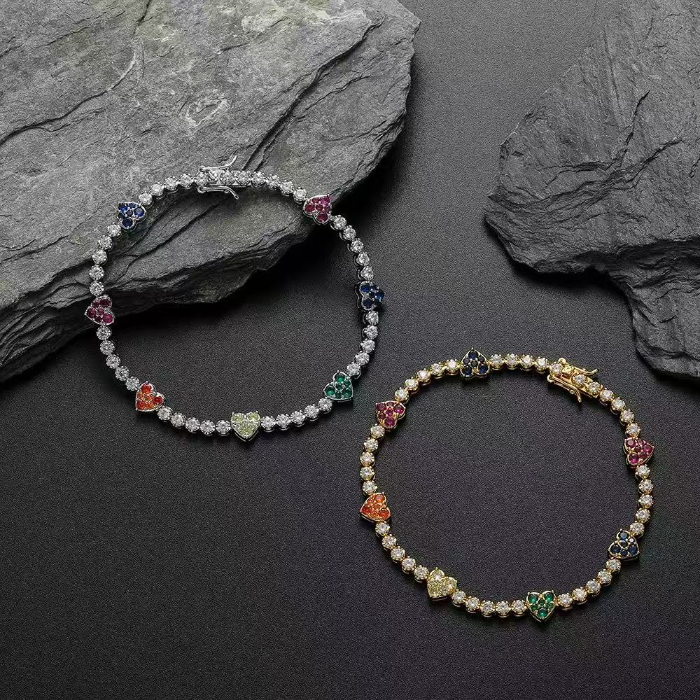 Colorful Heart Bracelet -【Bracelet】