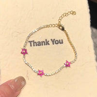 Flower Tennis Bracelet