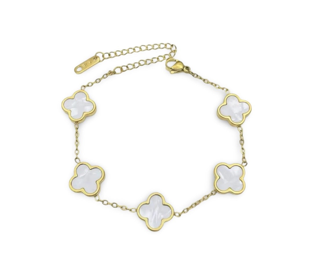 Sakura Luxe Bracelet with Polished Finish