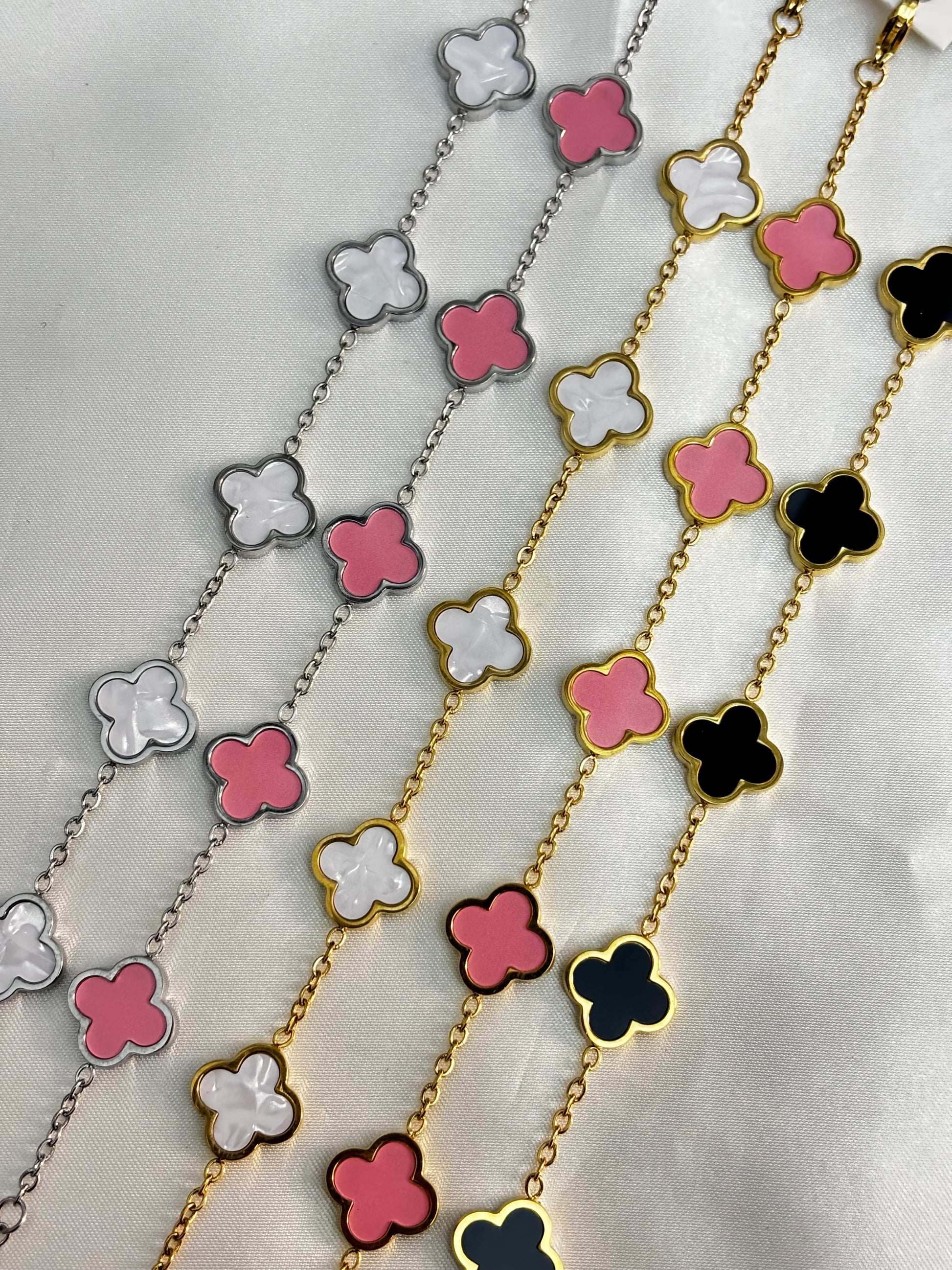 Sakura Luxe Bracelet with Polished Finish