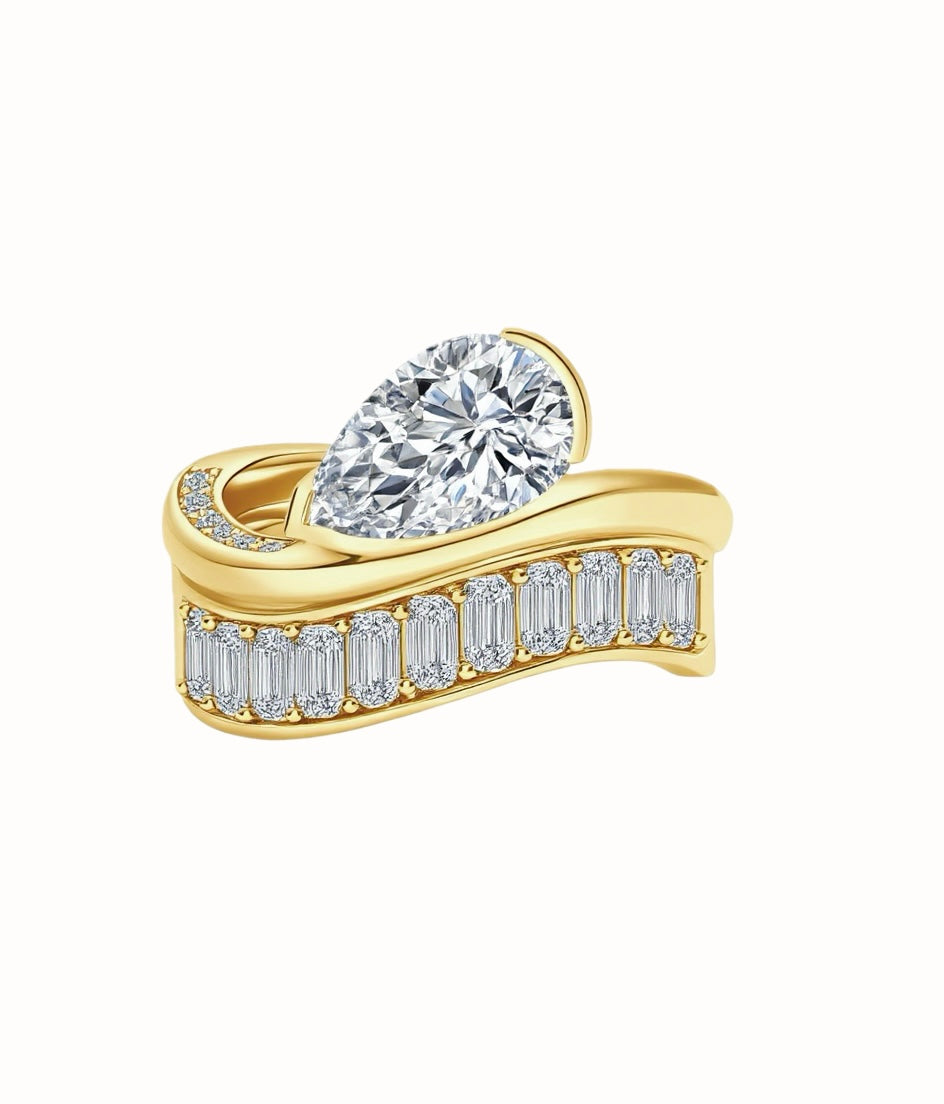 Oval Love Stackingring