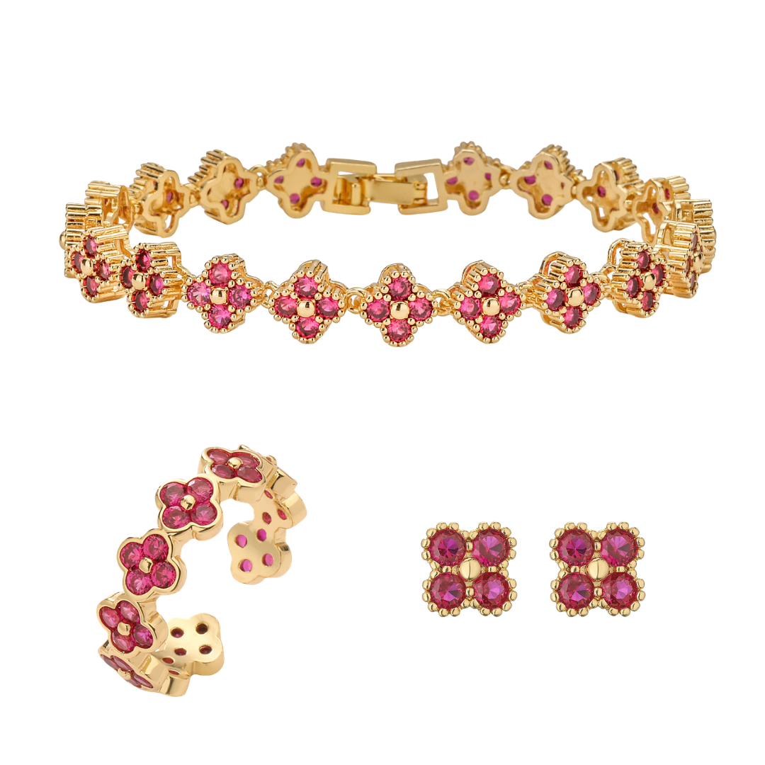 Small Sakura -【Bracelet/Ring/Earrings/Necklace/Set】