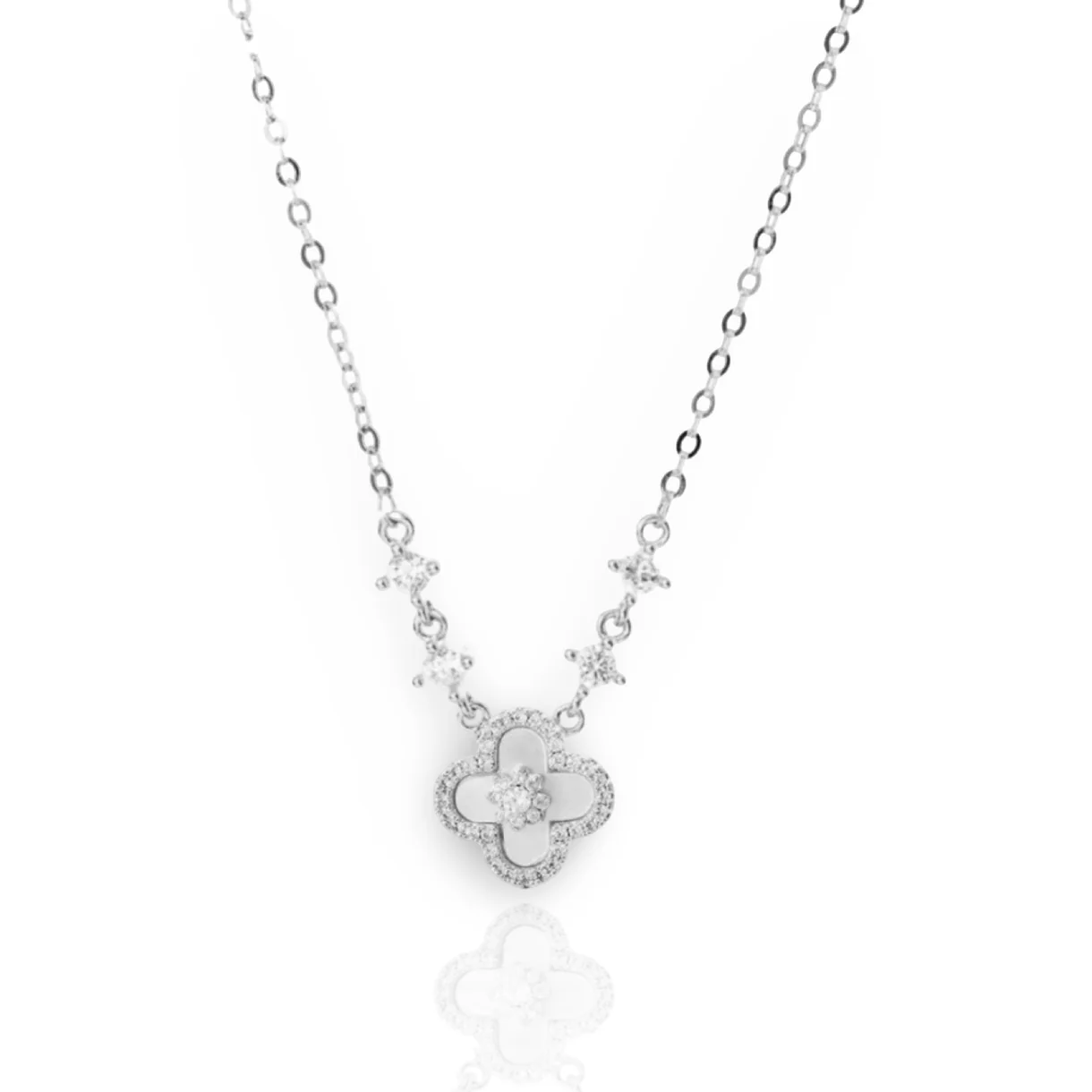 Silver Sakura Set（necklace/bracelet/earing/ring）