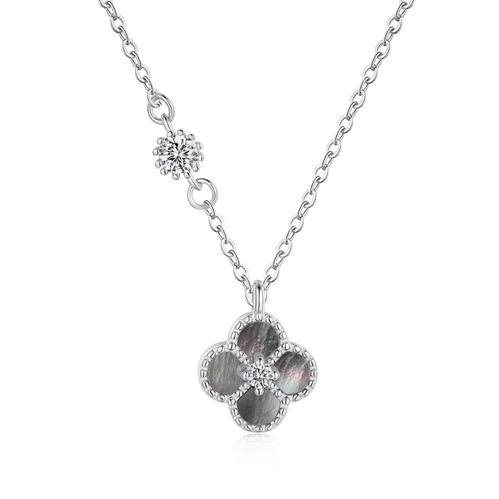S925 Silver Sakura necklace（10 colours）
