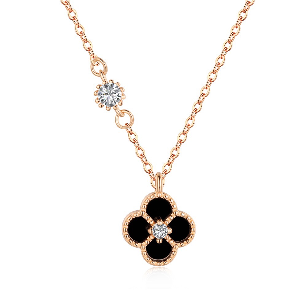 S925 Silver Sakura necklace（10 colours）
