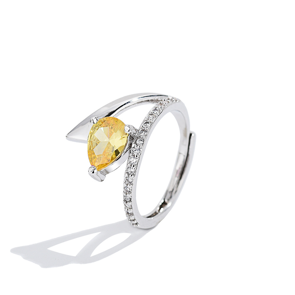 Zircon Wing Open Ring