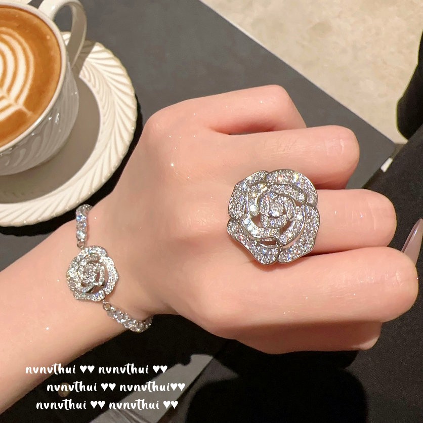 Rose Blossom-Bracelet / Necklace / Ring / Earrings