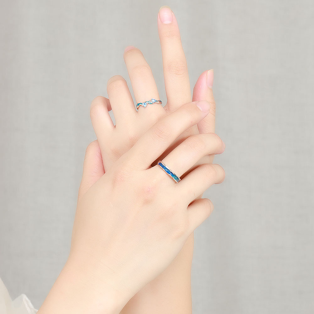 Ice Melt Heart Ring -【Ring】| 925 silver
