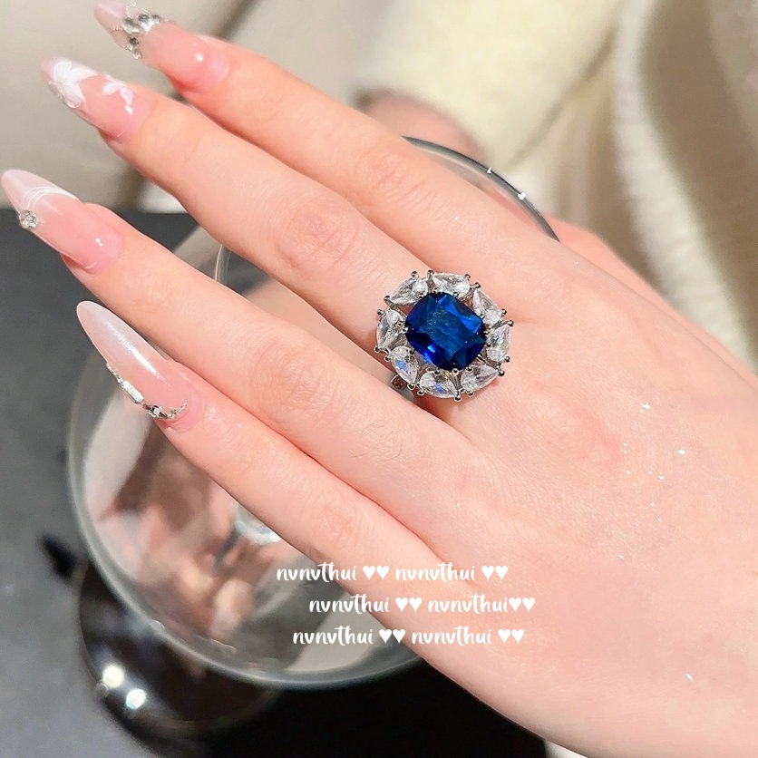 Sri Lankan Sapphire-Bracelet / Necklace / Ring / Earrings / Set