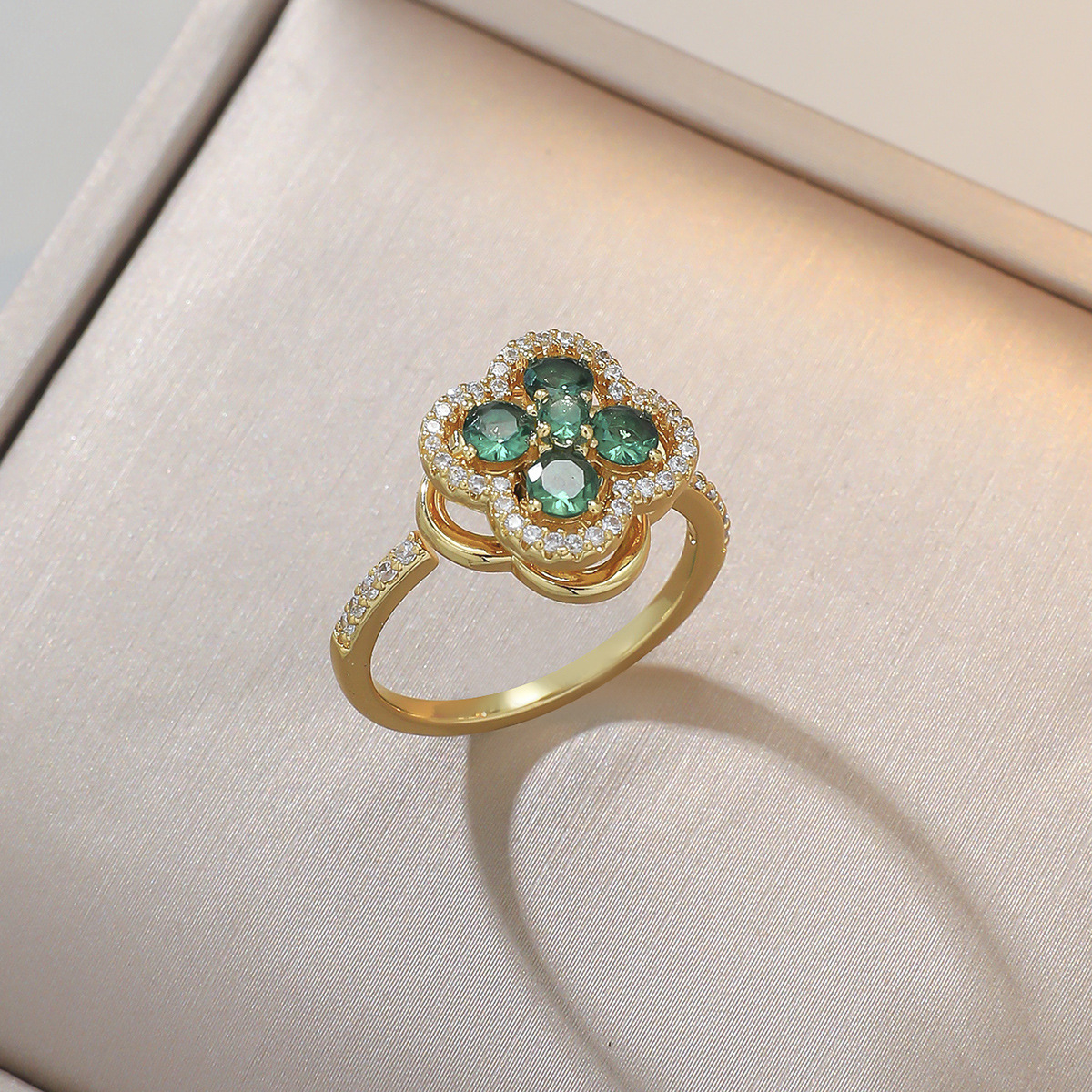 Rotating Sakura Earrings & Brooch & Ring & Necklace