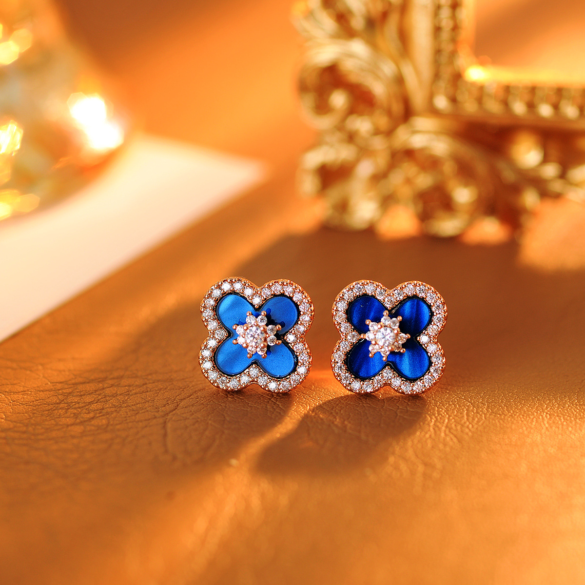 Sakura  Earrings（pink/gold/silver）