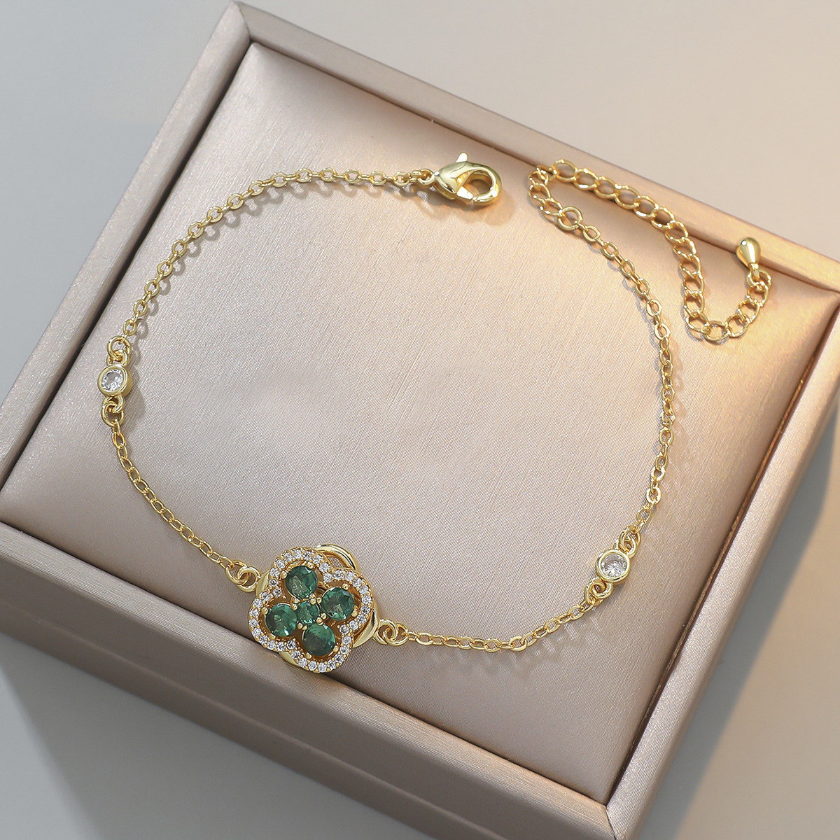 Rotating Sakura Earrings & Brooch & Ring & Necklace