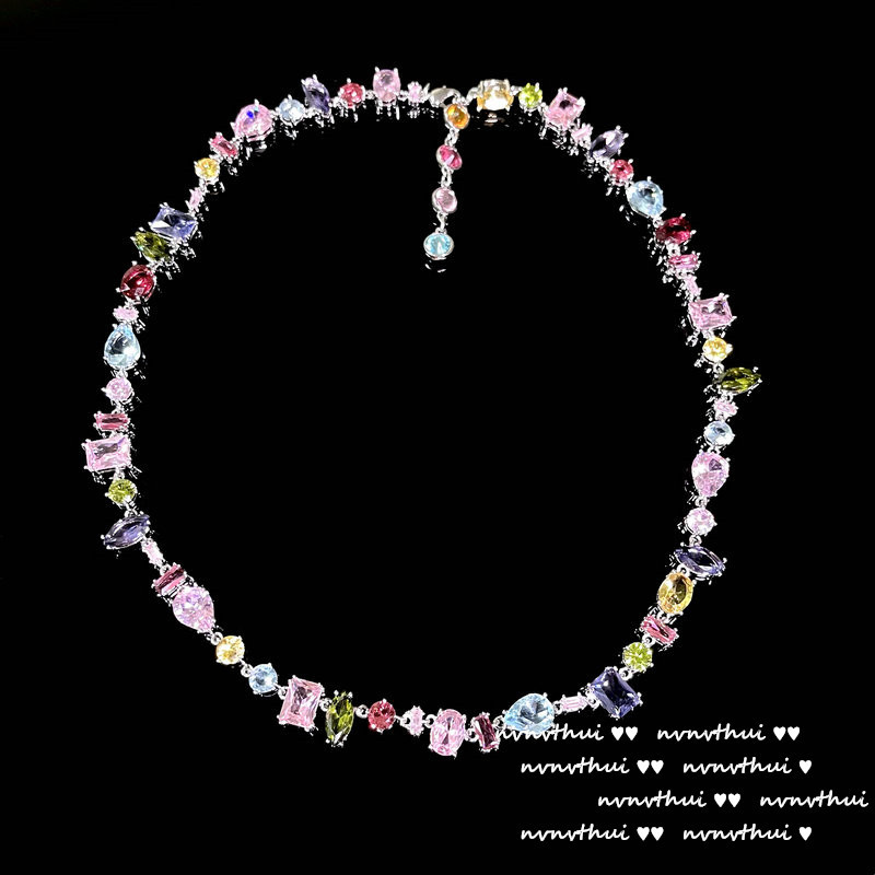 Garden Rainbow Gem-Bracelet / Necklace / Ring / Earrings / Set