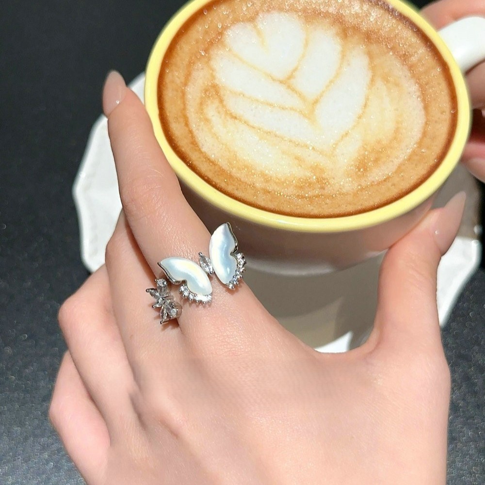 Vintage Butterfly Gem-Bracelet / Necklace / Ring / Earrings / Set