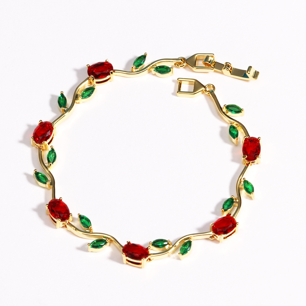 Dainty Rose Bracelet