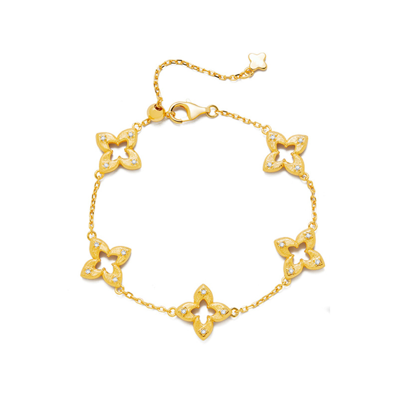 Hollowed-Out Sakura Bracelet