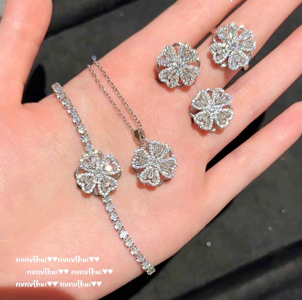 Peony-Bracelet / Necklace / Ring / Earrings