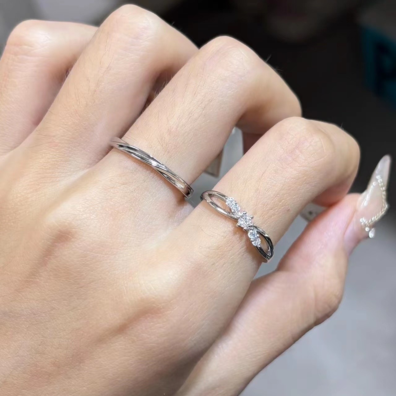 Soulmate Signal Ring | S999 Sterling Silver