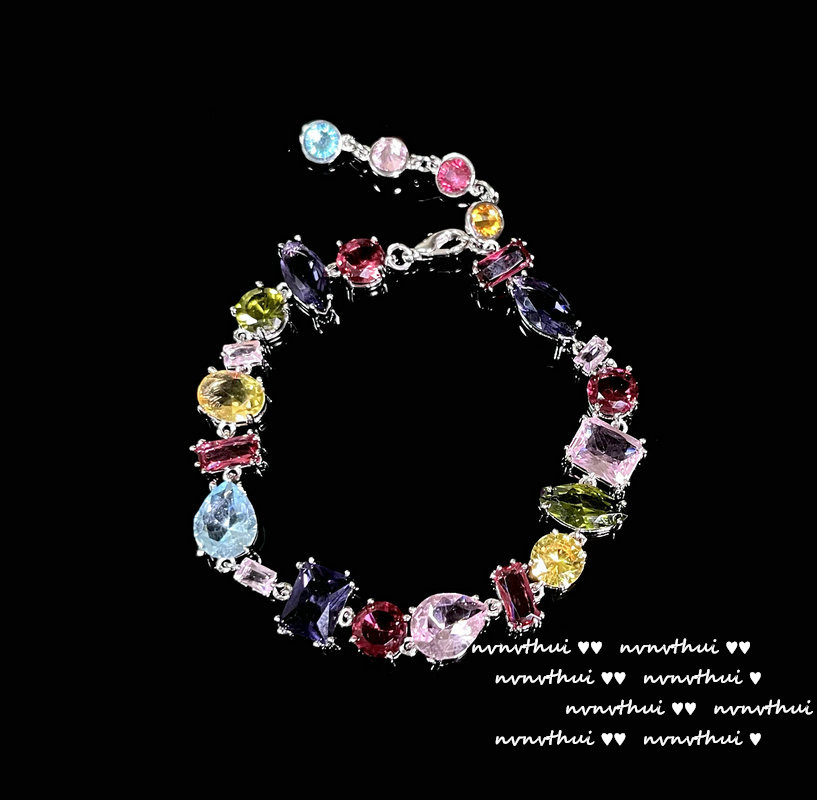 Garden Rainbow Gem-Bracelet / Necklace / Ring / Earrings / Set