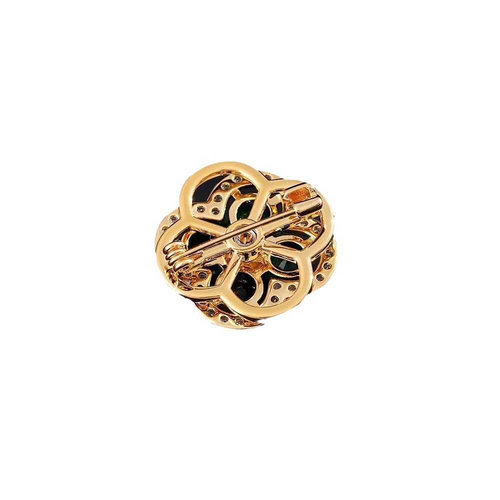 Rotating Sakura Earrings & Brooch & Ring