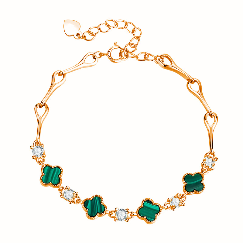 Sakura Malachite Bracelet