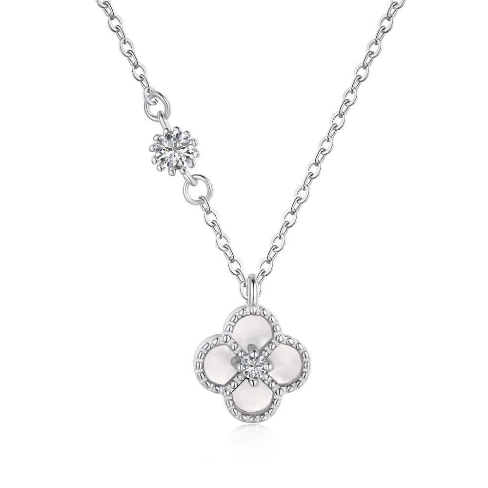 S925 Silver Sakura necklace(10 colours)
