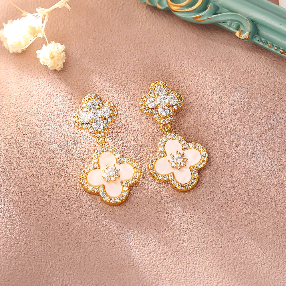 Sakura  Earrings（pink/gold/silver）