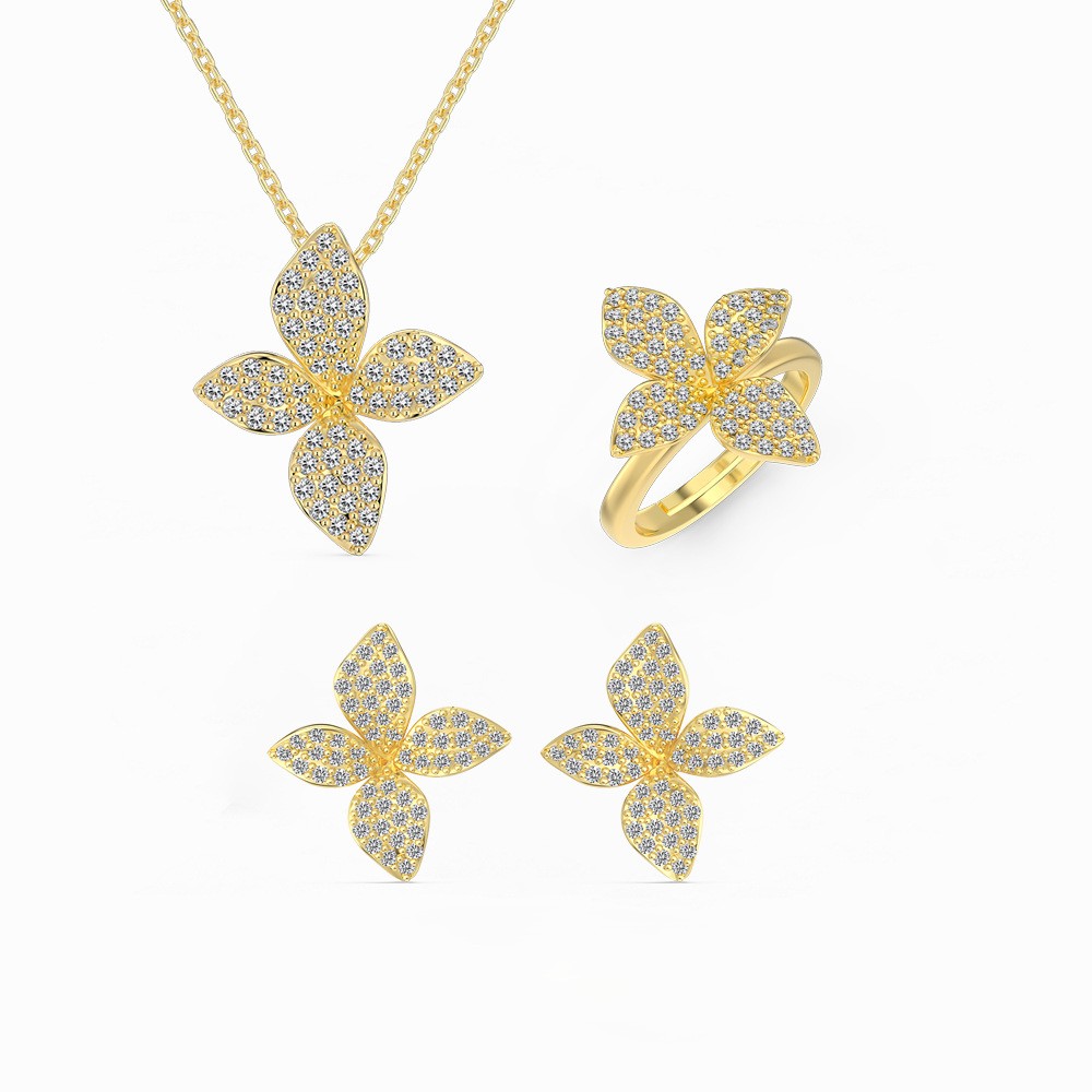 S925 Silver Butterfly--Necklace / Ring / Earrings / Set