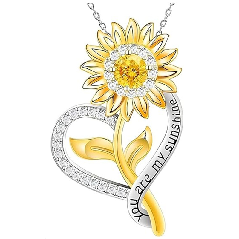 Sunflower-【necklace】 | Gift for Mom & Valentine's Day