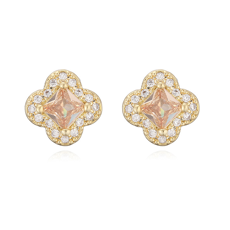 12 Months Birthstone Sakura -【earrings】