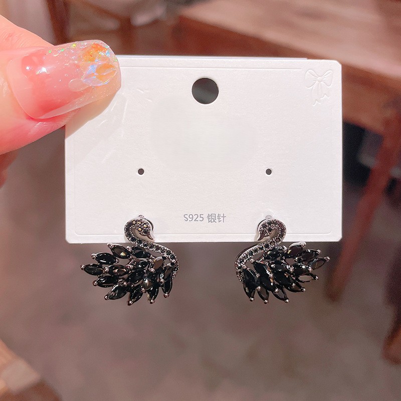 Swan Pendant-【necklace/earrings】