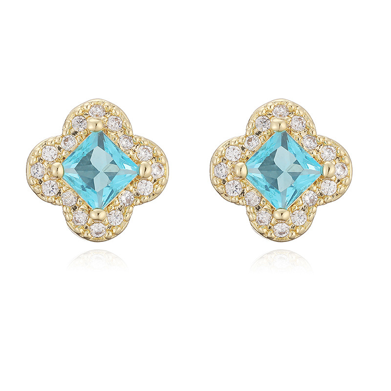 12 Months Birthstone Sakura -【earrings】