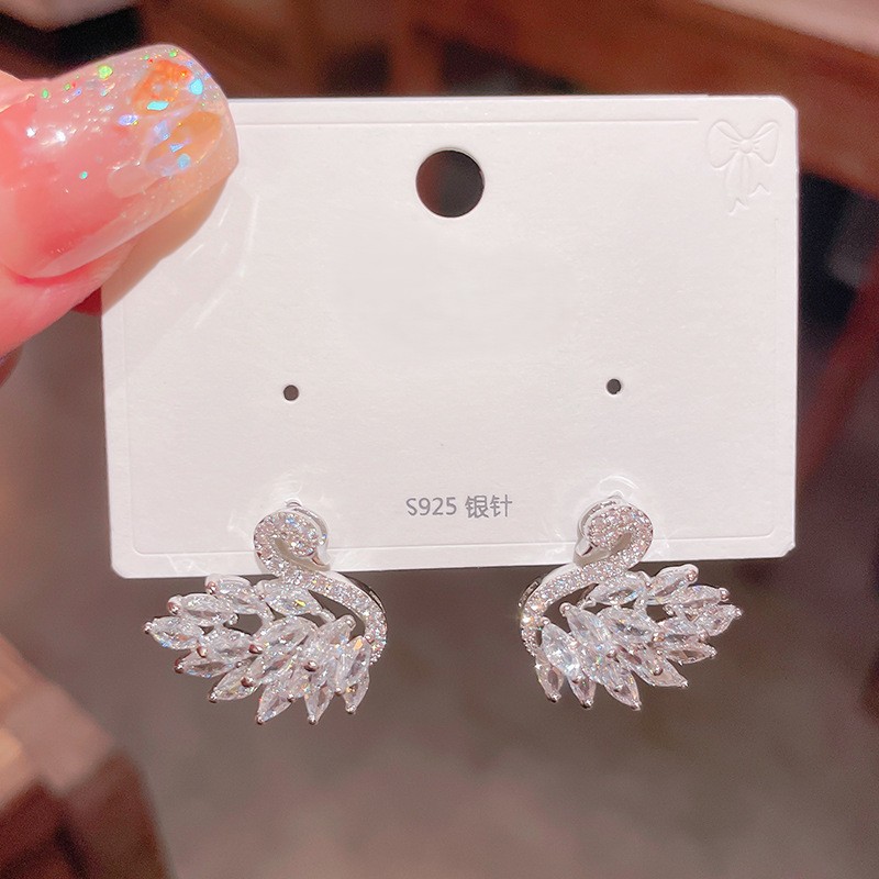 Swan Pendant-【necklace/earrings】