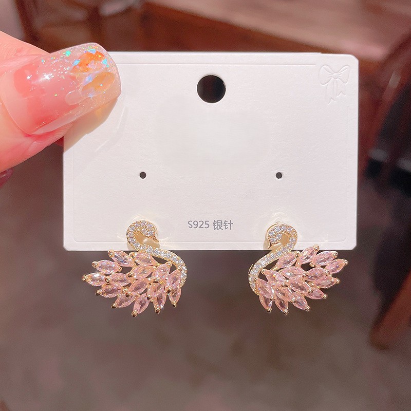 Swan Pendant-【necklace/earrings】