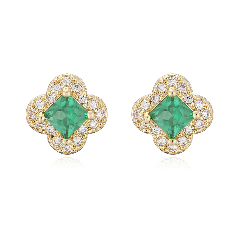 12 Months Birthstone Sakura -【earrings】