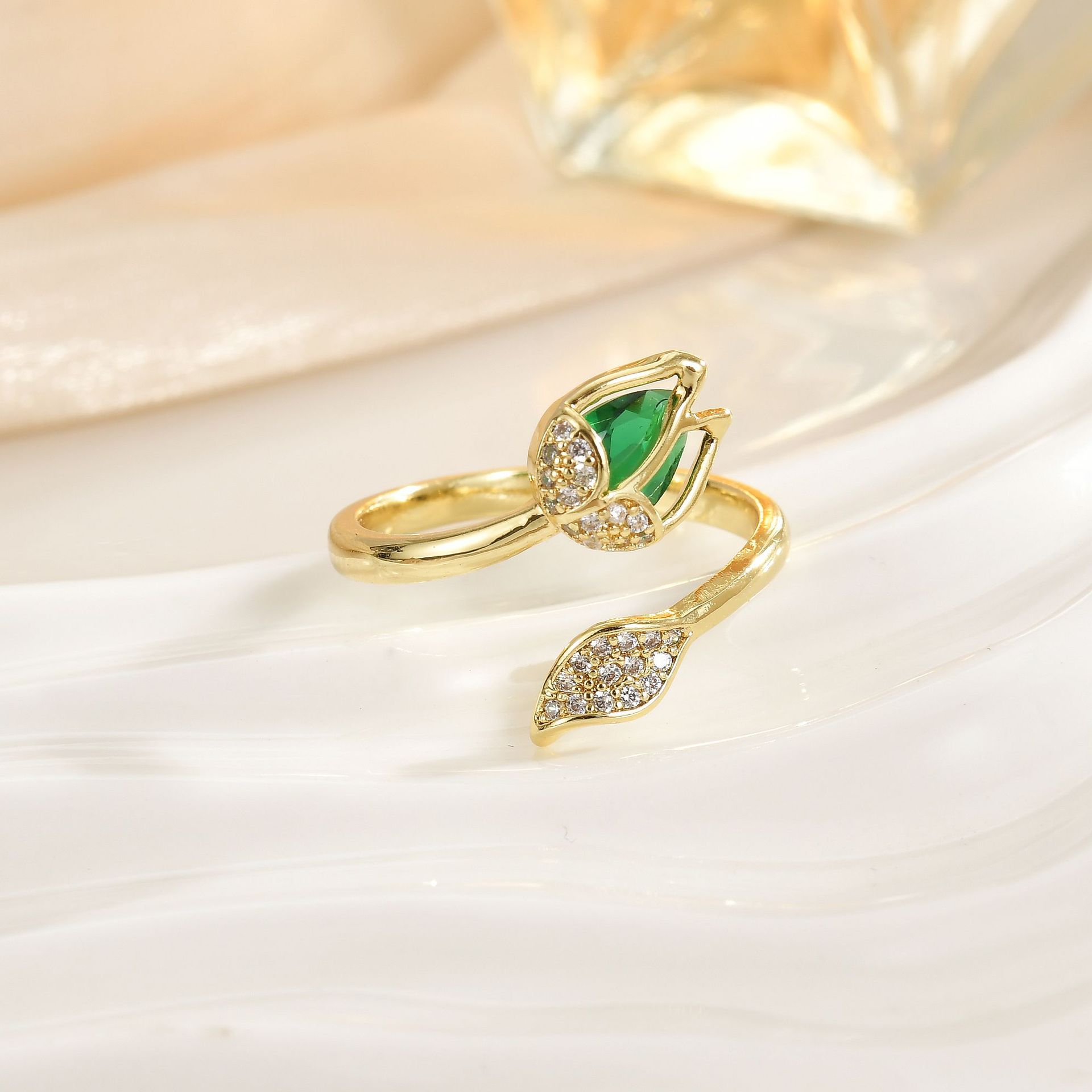 Fairy Tulip Flower-【Ring】