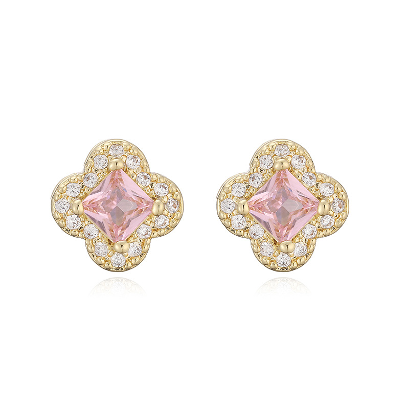 12 Months Birthstone Sakura -【earrings】