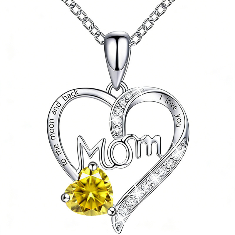 12 Months Birthstone Love【necklace】| 925 silver