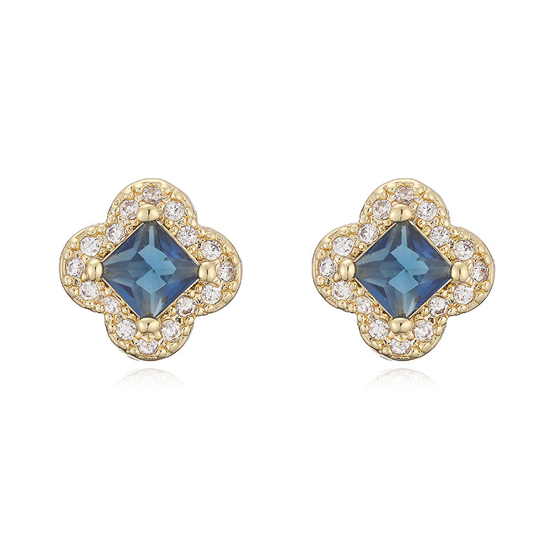 12 Months Birthstone Sakura -【earrings】