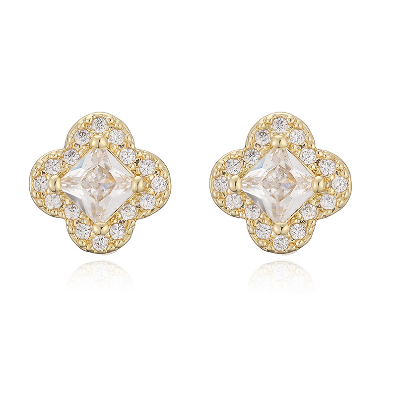 12 Months Birthstone Sakura -【earrings】