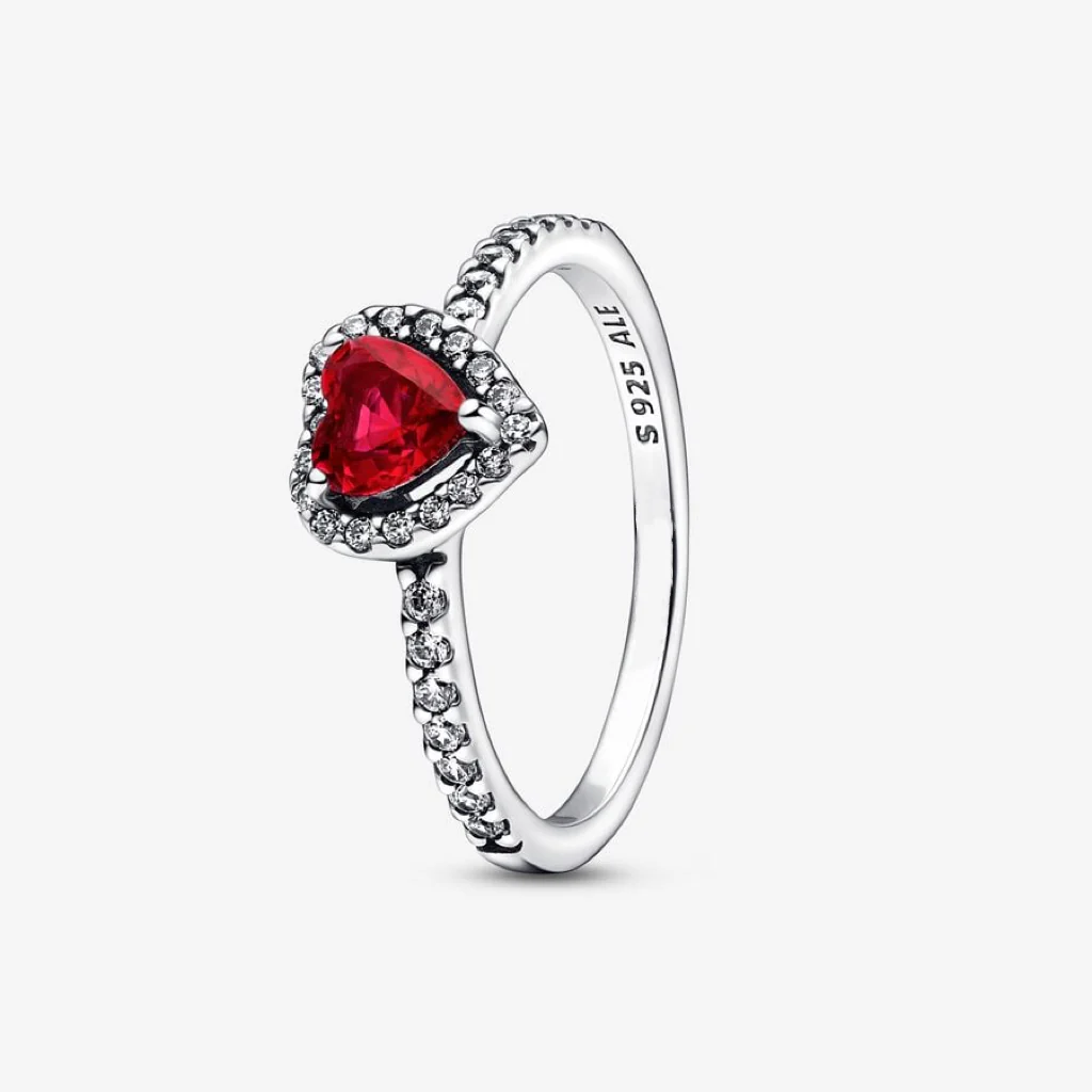 Elevated Heart Ring