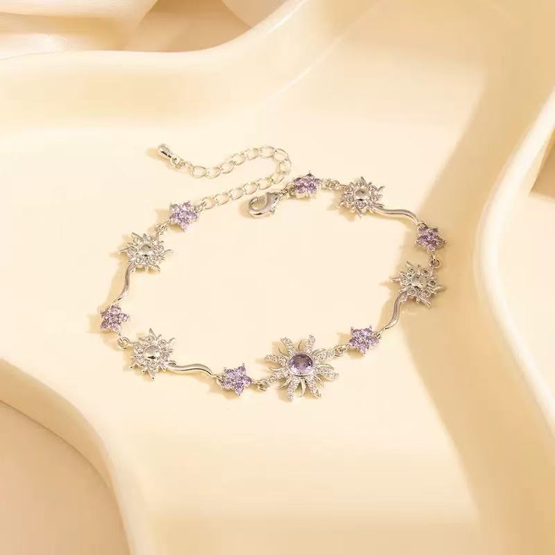 Sunburst Flower Bracelet / Necklace