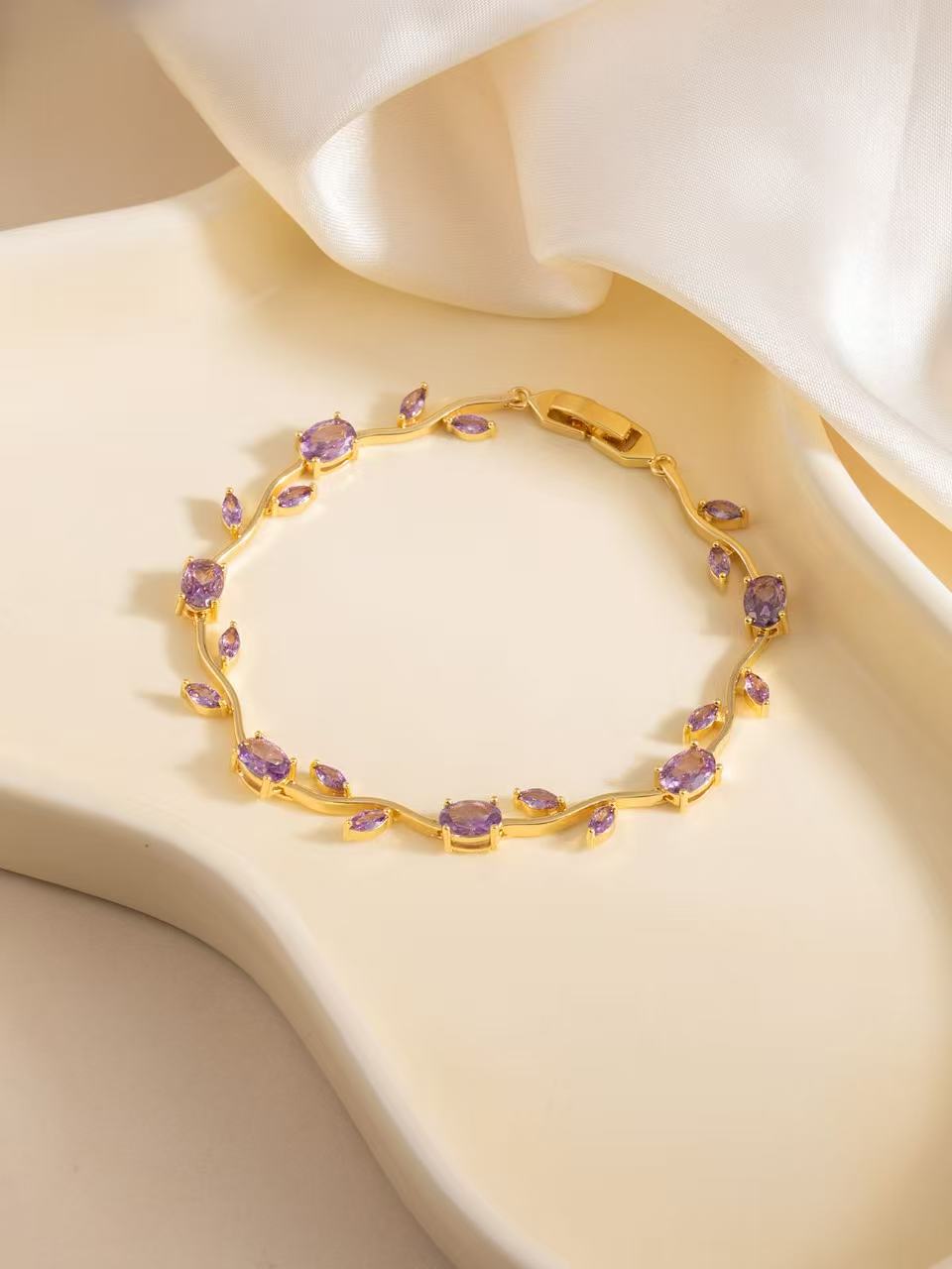 Tulips & Dainty Rose Flower  -【Bracelet/Ring/Earrings/Necklace/Set】