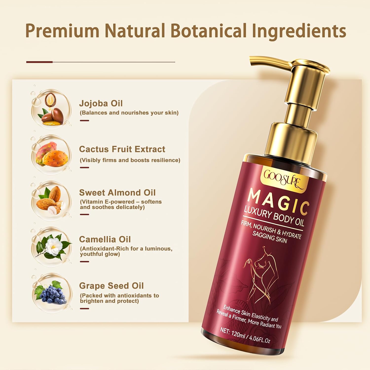 GOOSURE MAGIC BODY FIRMING OIL