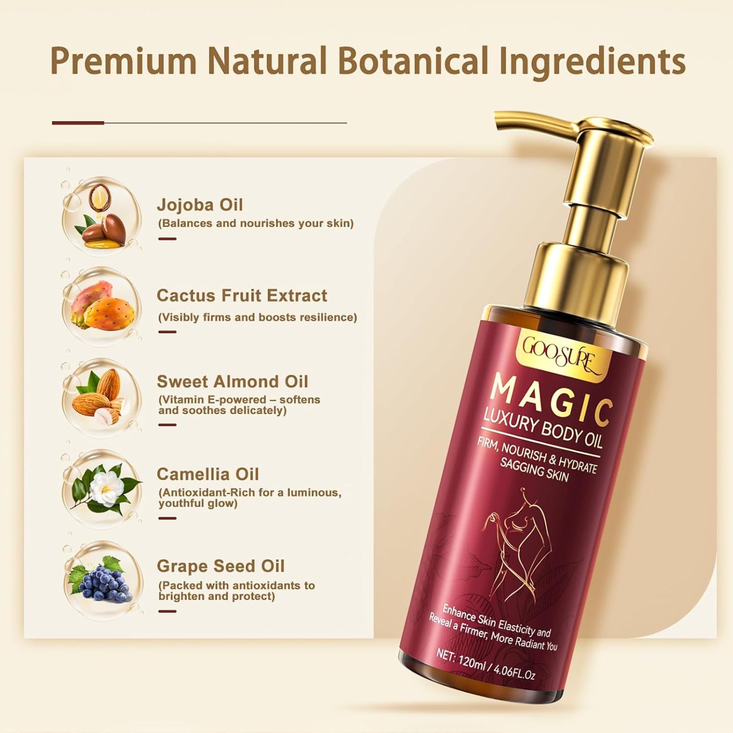 GOOSURE MAGIC BODY FIRMING OIL