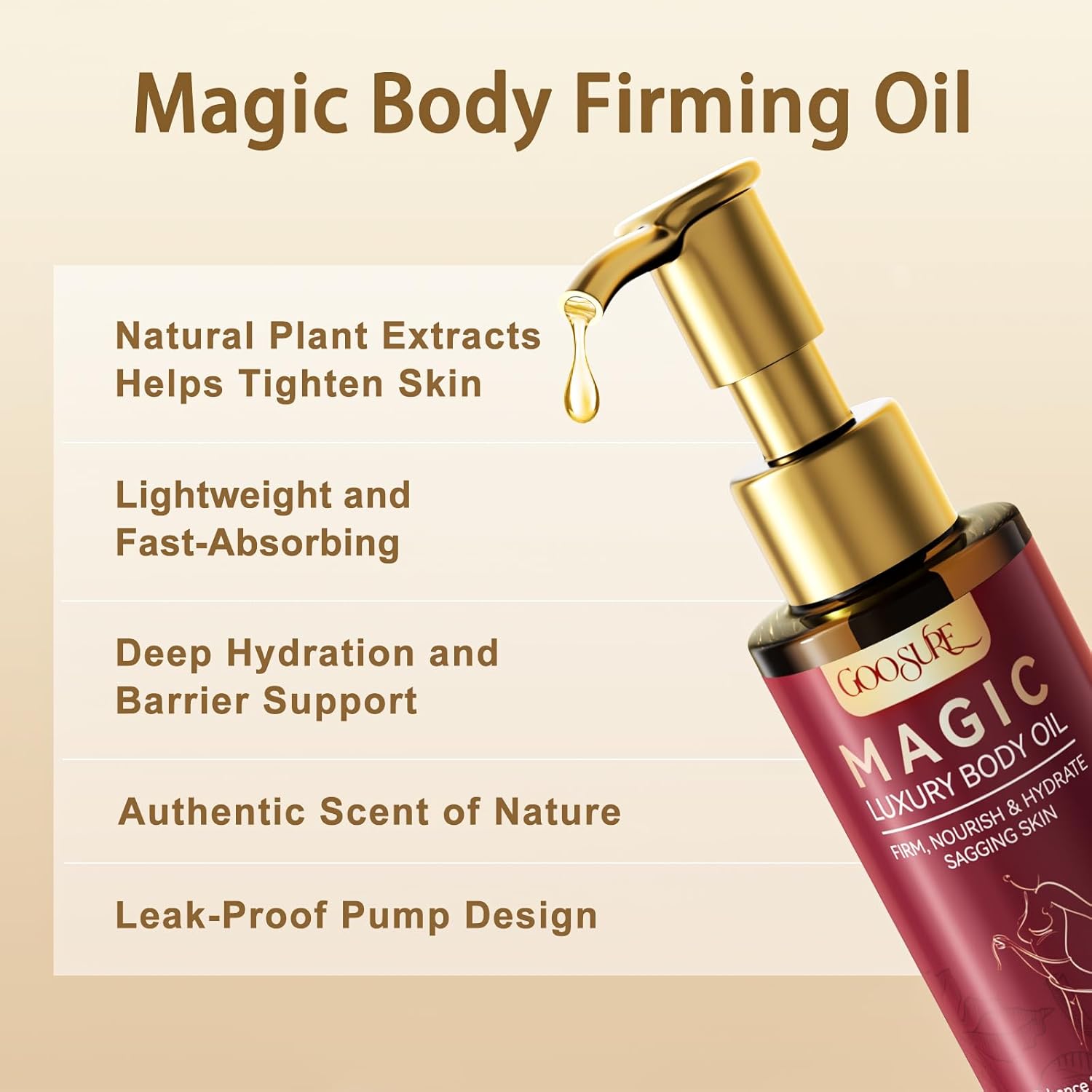 GOOSURE MAGIC BODY FIRMING OIL