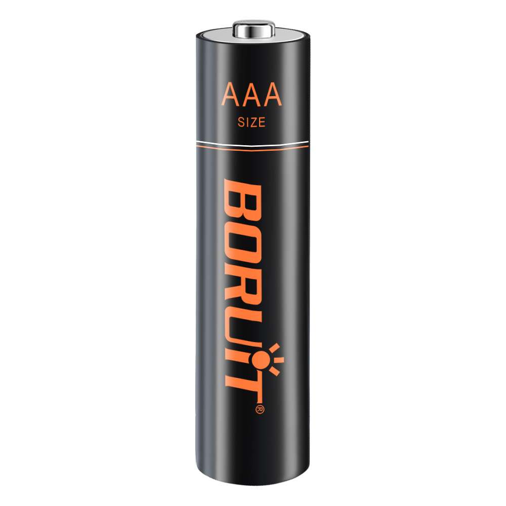 Boruit AAA Alkaline Dry Battery High Efficiency Power Output, Wide Compatibility Steel Shell