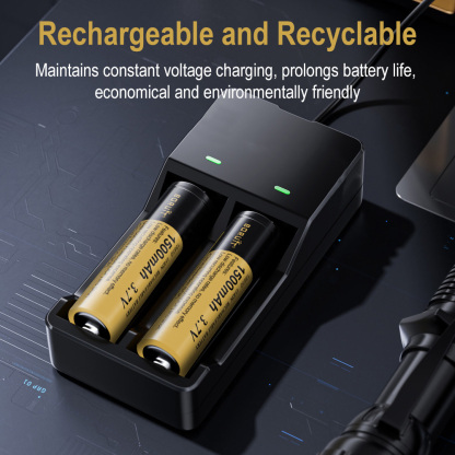 BORUiT High-Performance 18650 4000mAh Battery Stable Output Long-Lasting Power